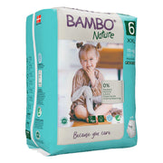 Bambo Nature® Hlačne plenice XXL Velikost 6 (15+ kg) 18 kos Bambo Nature