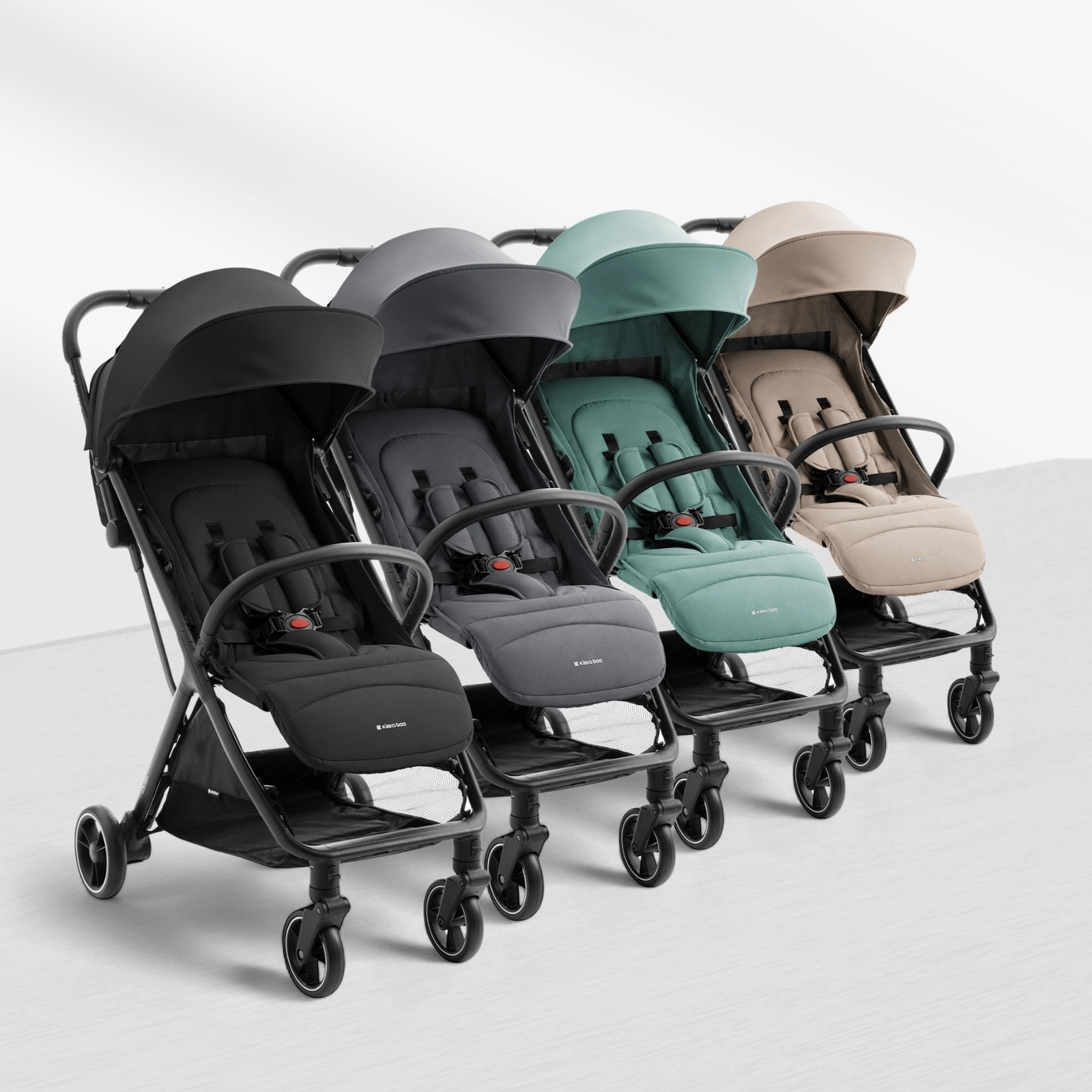 KikkaBoo® Otroški voziček Lauren Mint 2025 KikkaBoo