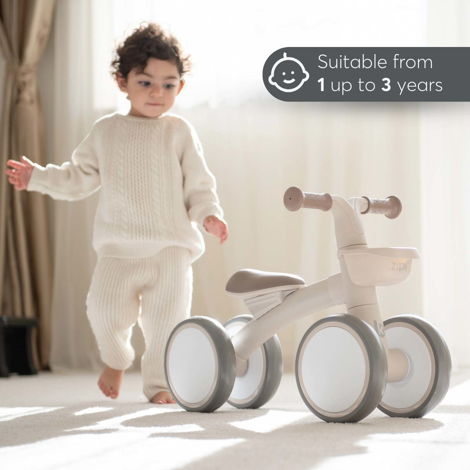 KikkaBoo® Poganjalček Zipi Beige KikkaBoo