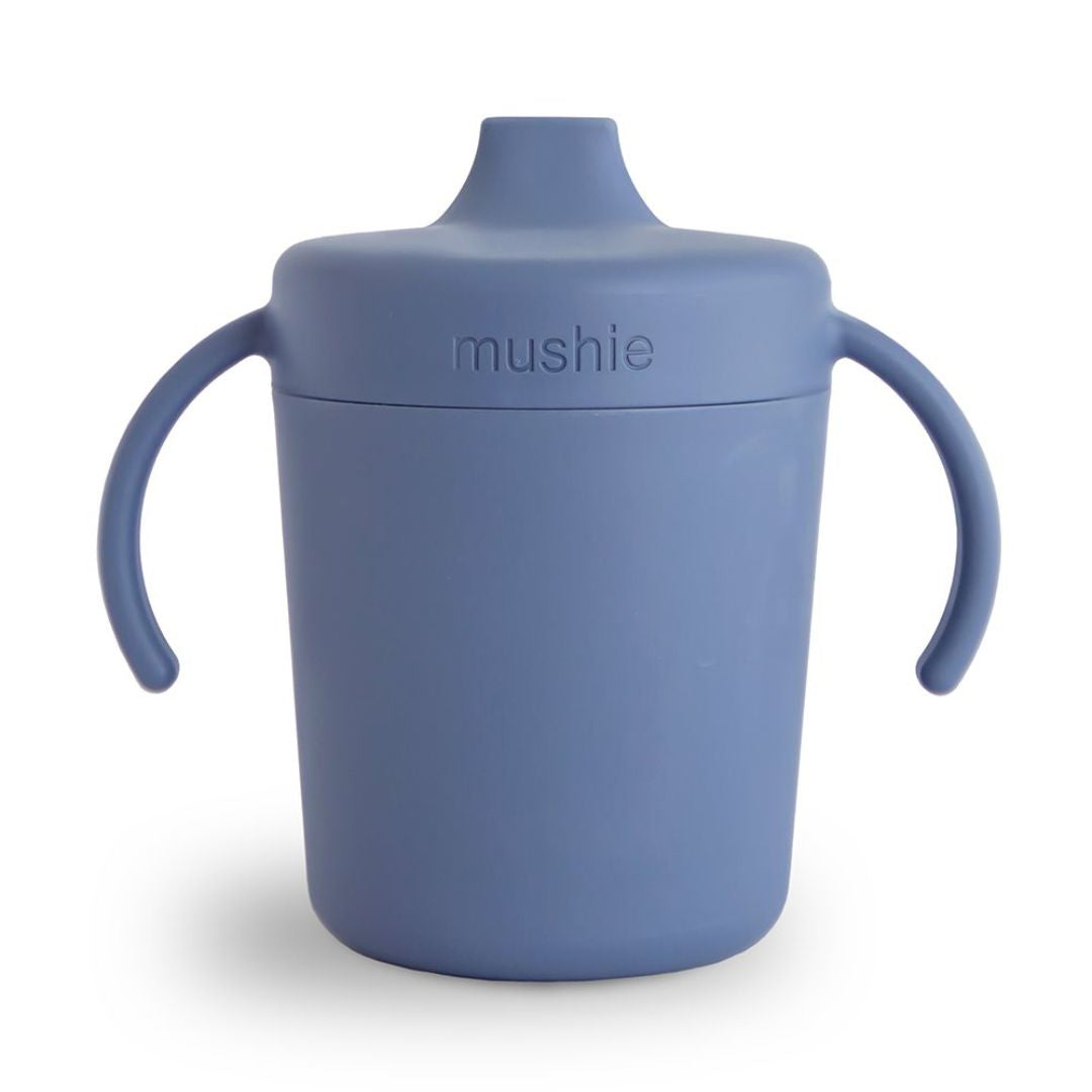 Mushie® Kozarček za učenje pitja Sippy Cup Twilight Blue Mushie
