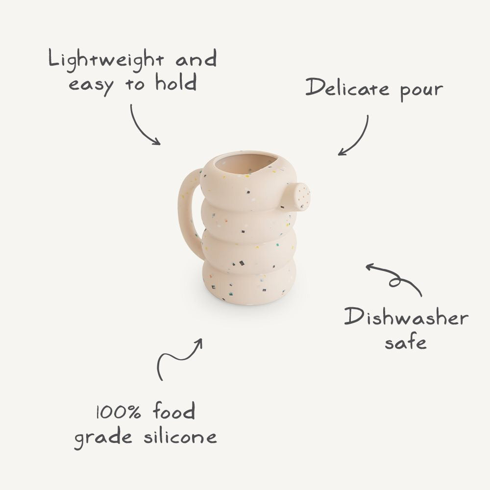 Mushie® Zalivalka iz silikona French Blue Mushie