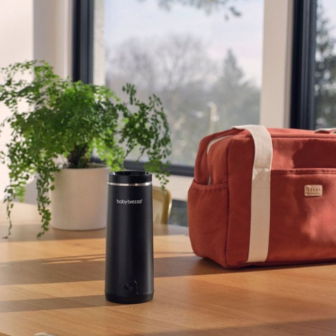 Baby Brezza® Prenosni grelnik stekleničk Black Baby Brezza