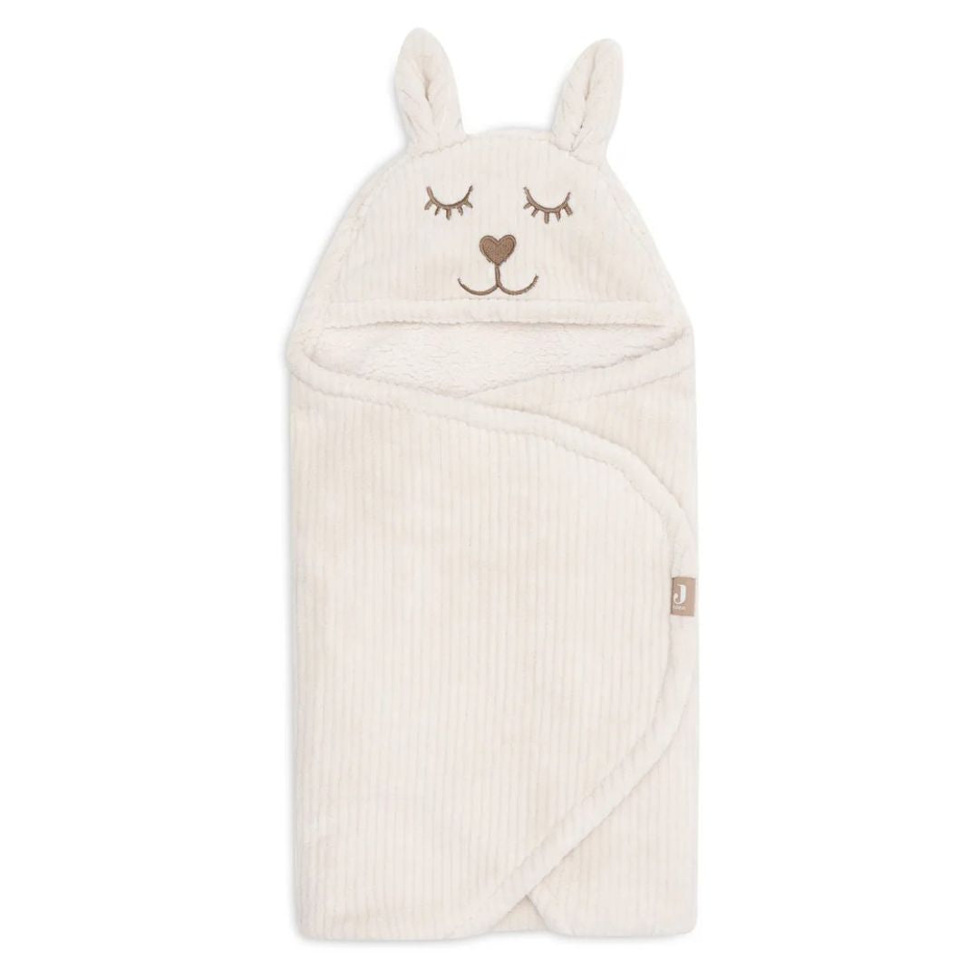 Jollein® Odeja za avtosedež Cloudy Rib Oatmeal 105x100