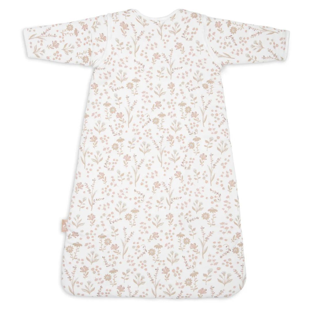 Jollein® Otroška spalna vreča s snemljivimi rokavi 110cm Bloomy TOG 3.5