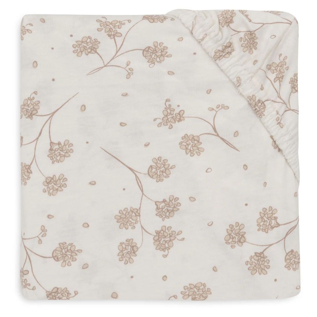 Jollein® Bombažna rjuha 60x120cm Leafy Dreams