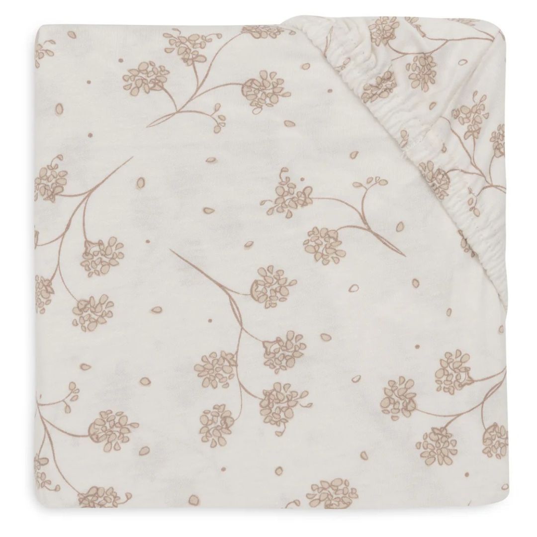 Jollein® Bombažna rjuha 70/75x140/150cm Leafy Dreams