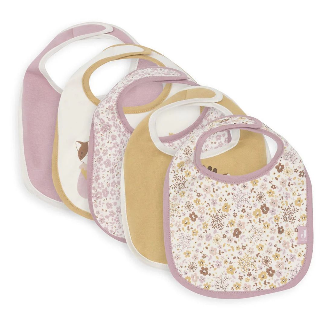 Jollein® Nepremočljivi slinček Flower Fairies 5 kos Jollein