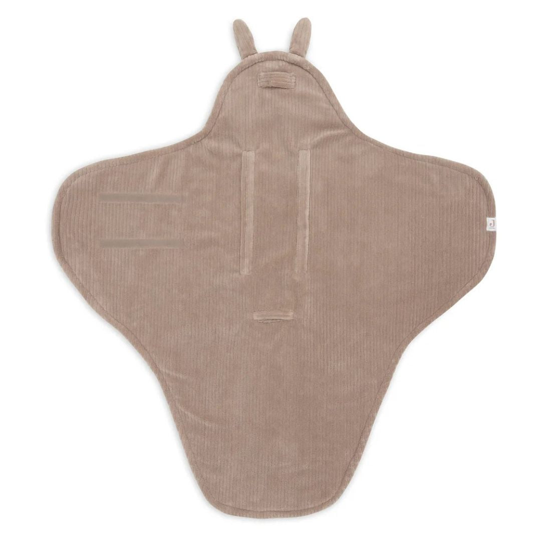 Jollein® Odeja za avtosedež Cloudy Rib Milky Coffee 105x100 Jollein