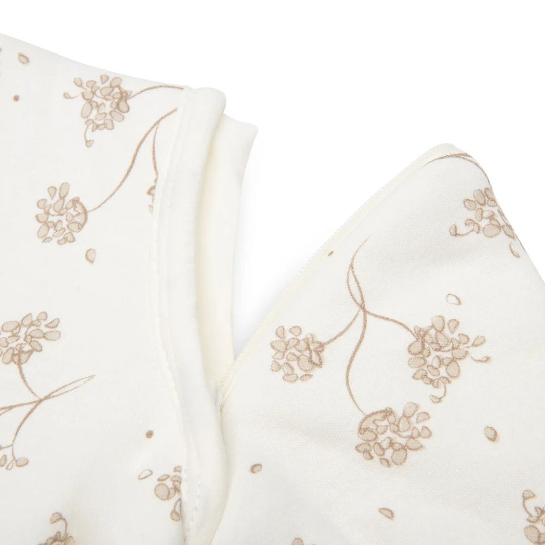 Jollein® Otroška spalna vreča s snemljivimi rokavi 90cm Leafy Dreams TOG 3.5 Jollein