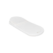 KikkaBoo® Vzmetnica za košaro z vzglavnikom Airknit White 80 × 35 cm KikkaBoo