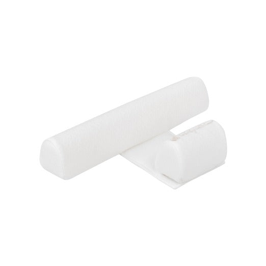 KikkaBoo® Oporna blazina za novorojenčka iz spominske pene Airknit White KikkaBoo