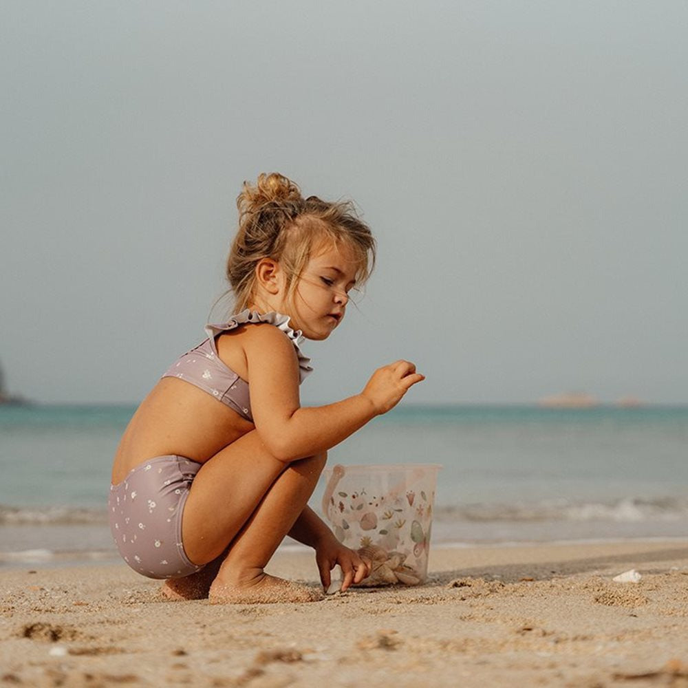 Little Dutch® Dvo delne otroške kopalke Mauve Blossom Little Dutch