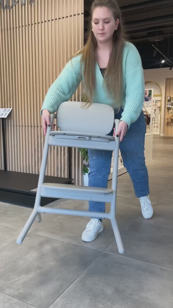 Naloži video: Cybex® Otroški stolček za hranjenje Lemo 4v1 Black